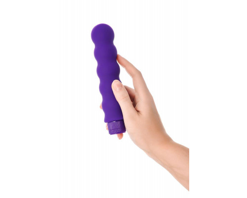 Нереалистичный вибратор A-Toys by TOYFA Wavvy, силикон, фиолетовый, 17 см