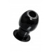 Анальная втулка TOYFA Basic S, TPE, чёрный, 6 см