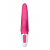 Нереалистичный вибратор Satisfyer Vibes Mr. Rabbit, силикон, красный, 22,1 см.