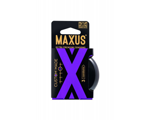 Презервативы Maxus Custom Made 60 гладкие X-Edition, 3 шт