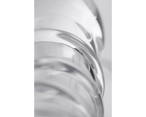 Нереалистичный фаллоимитатор Sexus Glass, стекло, прозрачный, 16 см