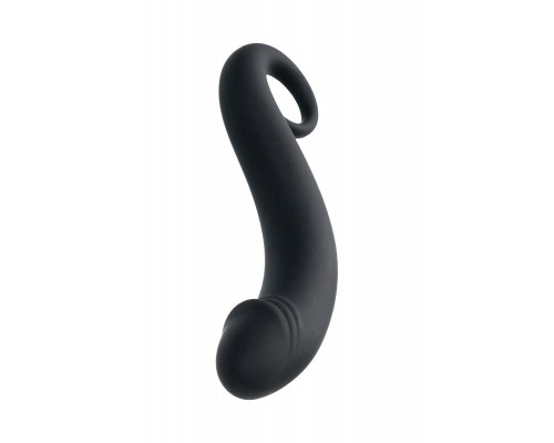Анальный стимулятор POPO Pleasure by TOY Dorado, водонепроницаемый, силикон, черный, 18 см, Ø 3,5 см