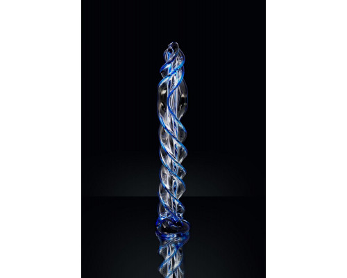 Нереалистичный фаллоимитатор Sexus Glass, стекло, прозрачный, 18,5 см