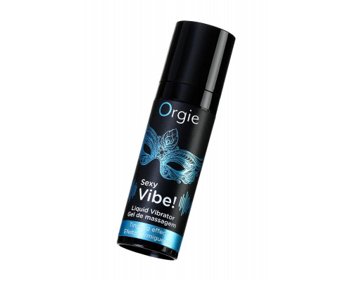 Гель для массажа ORGIE Sexy Vibe Liquid Vibrator с эффектом вибрации, 15 мл