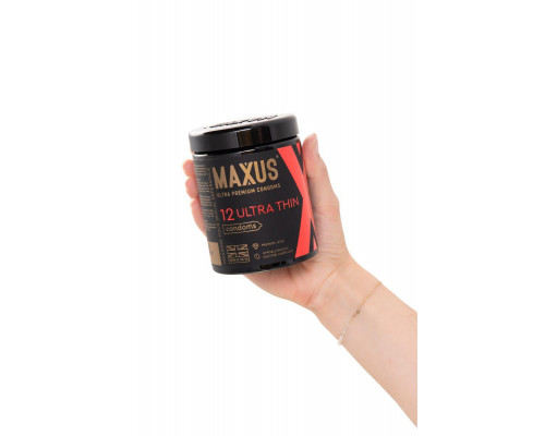 Презервативы Maxus Sensitive, ультратонкие, латекс, 12 шт.