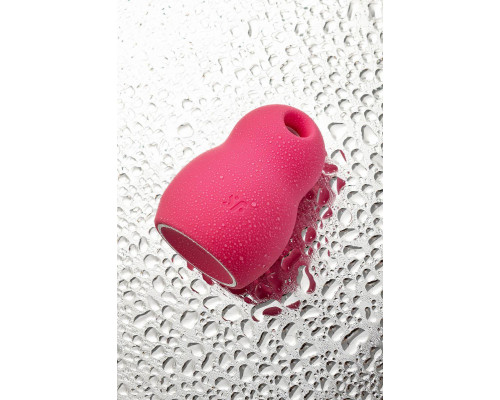Вакуумный стимулятор клитора с вибрацией Satisfyer Pro To Go 1, красный, 9 см