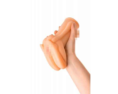 Мастурбатор реалистичный Juicy Pussy by TOYFA Honey Drop, вагина, TPR, телесный, 15 см