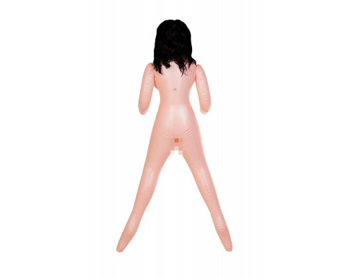 Кукла надувная Dolls-X by TOYFA Cop Samantha реалистичная голова,брюнетка, с тремя отверстиями