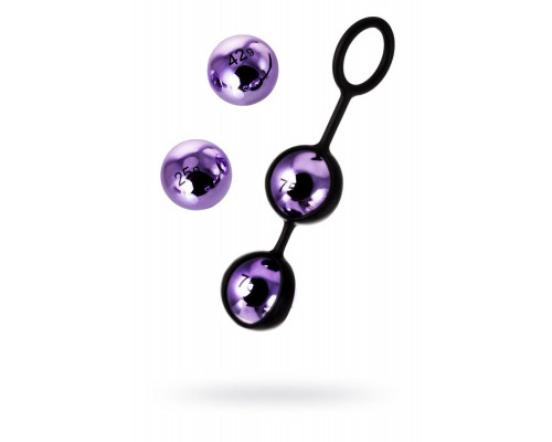 Вагинальные шарики A-Toys by TOYFA Vender, ABS пластик, фиолетовый, 14,6 см