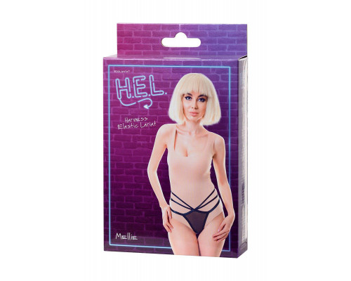 Трусики H.E.L. Mellie, текстиль, черные, OS
