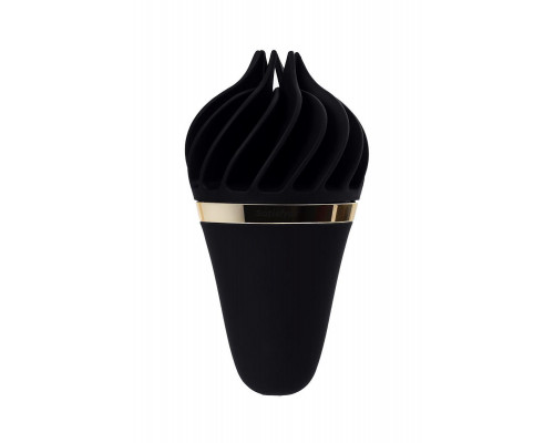 Вибромассажер Satisfyer layons Sweet Treat, силикон, черный, 10,4 см.