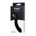 Анальный стимулятор POPO Pleasure by TOY Dorado, водонепроницаемый, силикон, черный, 18 см, Ø 3,5 см