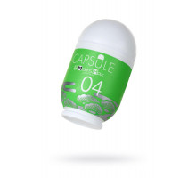 Мастурбатор нереалистичный MensMax CAPSULE 04, Matsu, TPE, зеленый, 8 см