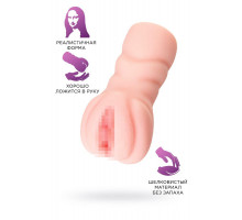 Мастурбатор реалистичный TOYFA Basic Oh Yeah!, TPE, телесный, 11,5 см