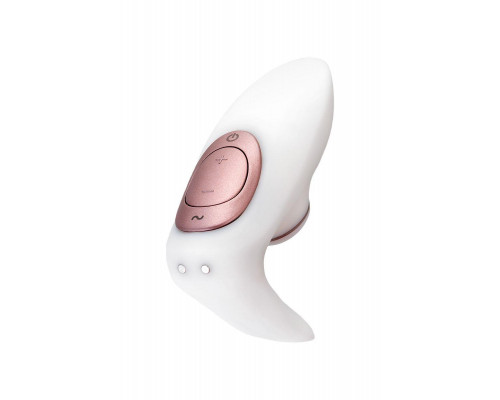 Стимулятор для пар Satisfyer Pro 4 Couples, вакуум-волновой бесконтактный, силикон, белый, 19,5 см.