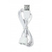 Вибромассажер Satisfyer Layon 5, White temptation, силикон, белый, 9,2 см