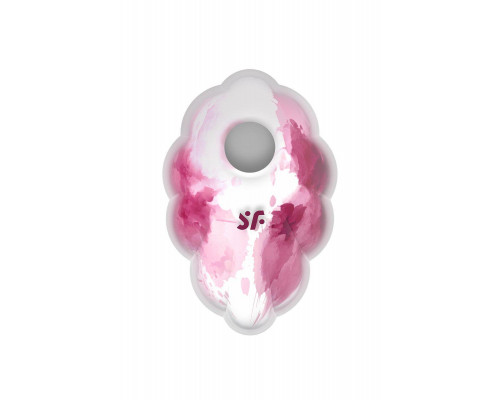 Вакуумный стимулятор клитора Satisfyer Cloud Dancer, силикон, красный, 9 см