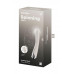 Вибратор для точки G  с ротацией Satisfyer Spinning Vibe 1, силикон, бежевый, 17,8 см