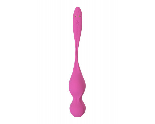 Вагинальные шарики с вибрацией Satisfyer Love Birds 1 Connect App, розовый, 22,2 см