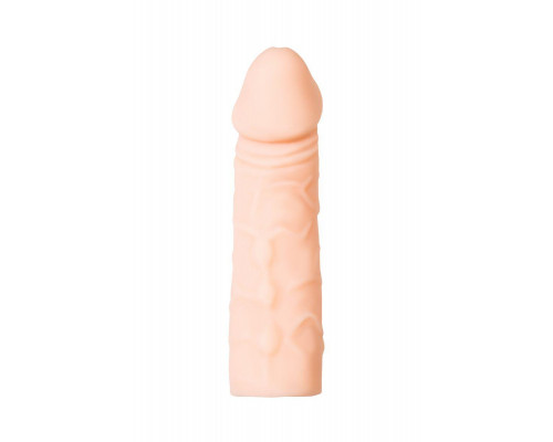 Насадка XLover by TOYFA Increase+ для увеличения размера, с кольцом, TPR, телесный 16 см