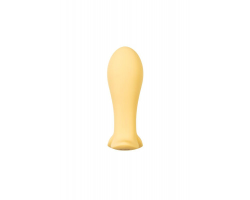 Анальный вибратор Satisfyer Intensity Plug Connect App, силикон, желтый, 9 см