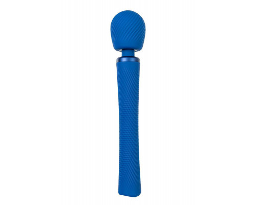 Вибромассажер Fun Factory VIM VIBRATING WAND, силикон, синий, 31,3 см