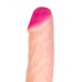 Фаллоимитатор-гигант LoveToy, реалистичный, neoskin, телесный, 27 см, Ø 6,8 см