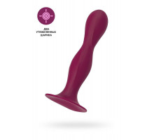 Фаллоимитатор Satisfyer Double Ball-R, силикон, красный, 18 см