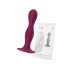 Фаллоимитатор Satisfyer Double Ball-R, силикон, красный, 18 см
