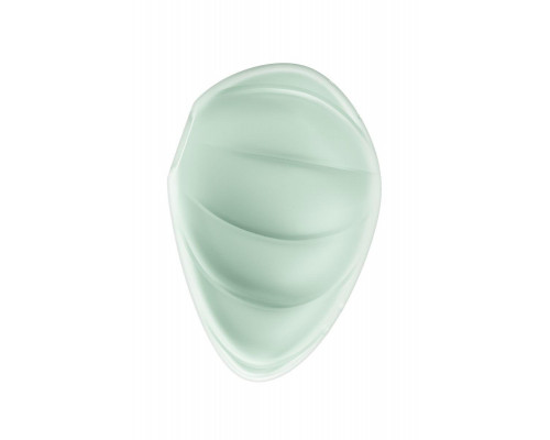 Вакуумный стимулятор клитора Satisfyer Cloud Dancer, силикон, мятный, 9 см