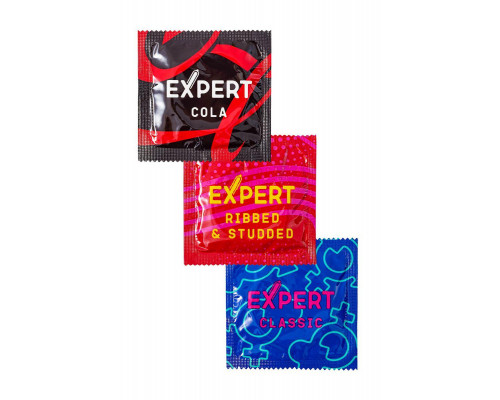 Презервативы EXPERT Surprise Mix, секретный микс, 15 шт