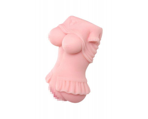 Мастурбатор реалистичный Juicy Pussy by TOYFA Little flower, TPE, телесный, 11,5 см
