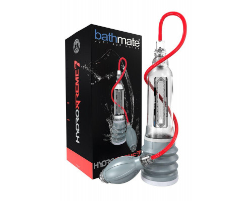 Гидропомпа Bathmate HYDROXTREME7, ABS пластик, прозрачная, 30 см (аналог Hydromax Xtreme X30)