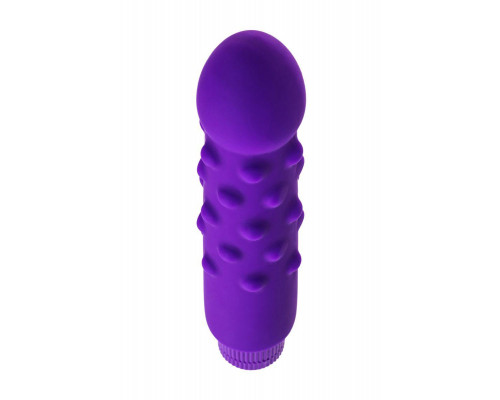 Нереалистичный вибратор A-Toys by TOYFA Dowk, силикон, фиолетовый, 17 см