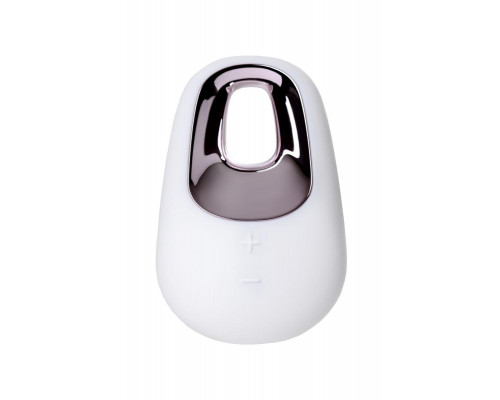 Вибромассажер Satisfyer Layon 5, White temptation, силикон, белый, 9,2 см