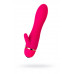 Вибратор с клиторальным стимулятором A-Toys by TOYFA Liby , силикон, розовый, 15 см
