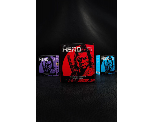 Многофункциональный тренажер для мужчин Erotist Hero 5, ТРЕ, черный, 10,5 см