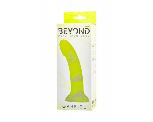 Фаллоимитатор Beyond by Toyfa Gabriel, силикон, зеленый, 18 см