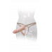 Фаллопротез LoveToy поясной, телесный, 18 см