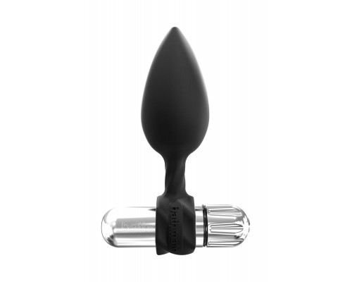 Набор анальных плагов Bathmate Anal Training Plugs VIBE, силикон, чёрный