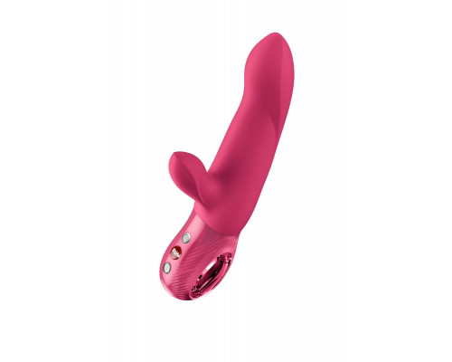 Пульсатор кролик Fun Factory Bi Stronic Arc, силикон, малиновый, 22,3 см