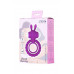 Эрекционное кольцо на пенис JOS GOOD BUNNY, силикон, фиолетовый, 9 см