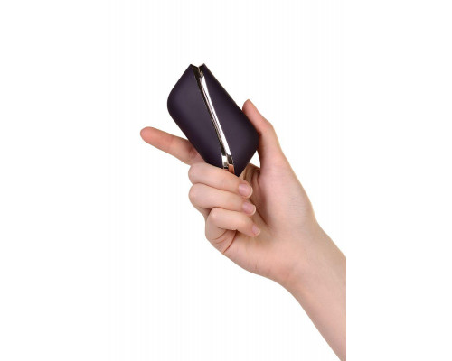 Вакуумно-волновой стимулятор клитора Satisfyer Traveler, силикон, баклажан, 10,7 см