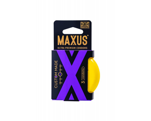 Презервативы Maxus Custom Made 56 гладкие X-Edition, 3 шт