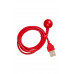 Вибромассажер Fun Factory VIM VIBRATING WAND, силикон, синий, 31,3 см