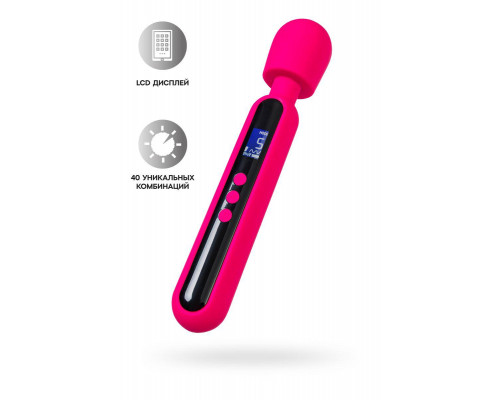 Интимный массажер eroTEQ by TOYFA Mashr, силикон, розовый, 23,5 см