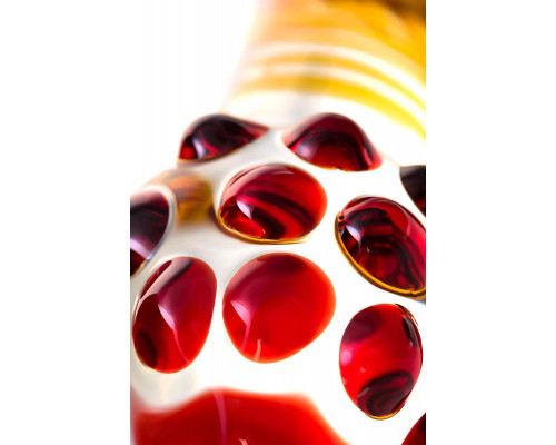 Двусторонний фаллоимитатор Sexus Glass, стекло, прозрачный, 18 см