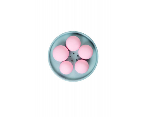 Набор вагинальных шариков Flovetta TULIPS, силикон, розовый, 5,3 см