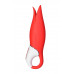 Нереалистичный вибратор Satisfyer Vibes Power Flower, силикон, красный, 18,8 см.