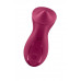 Вибратор с движущимся шариком Satisfyer Exciterrr, силикон, бордовый, 12,5 см